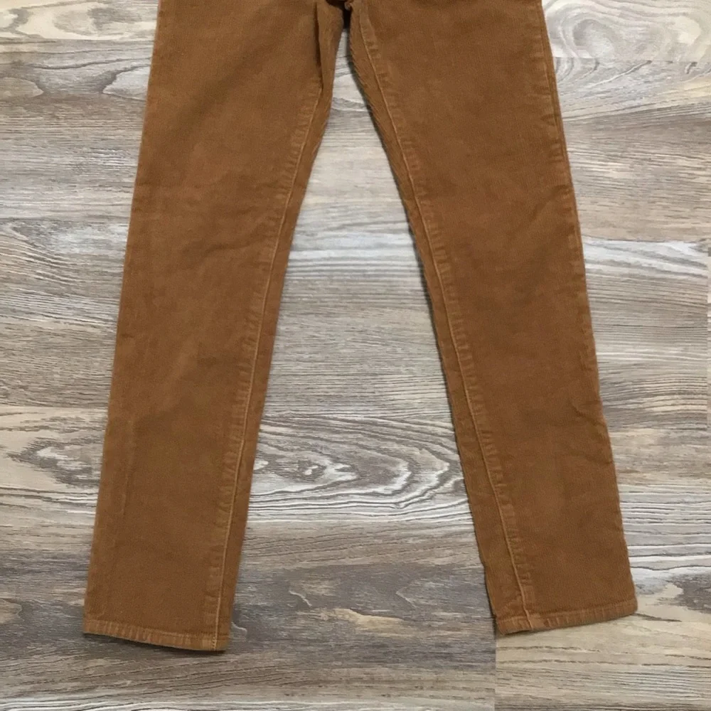 GAP Brown Stretch Slim Adjustable Waist Corduroy Pants 12